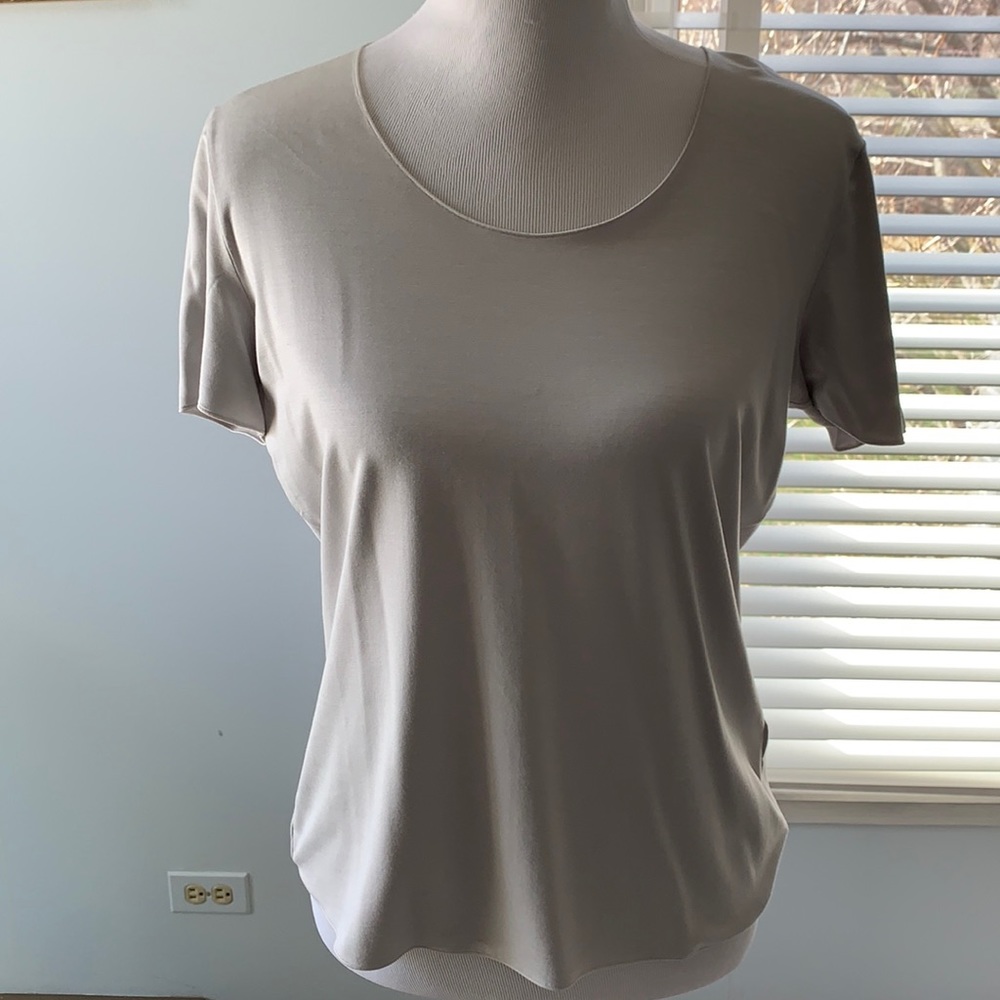 Armani pearl grey T